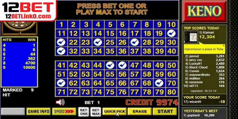 Mỗi tấm vé hoặc bảng cược sẽ có 80 ô số siêu cuốn hút hiện nay