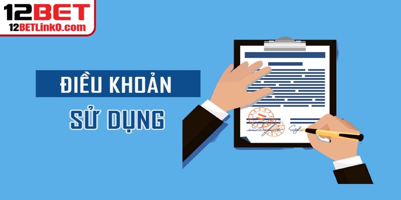 Nội dung chi tiết trong điều khoản sử dụng 12BET