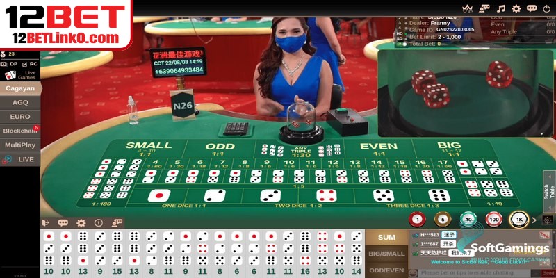 Hướng dẫn cược sicbo là dùng chiến lược gấp thếp hay